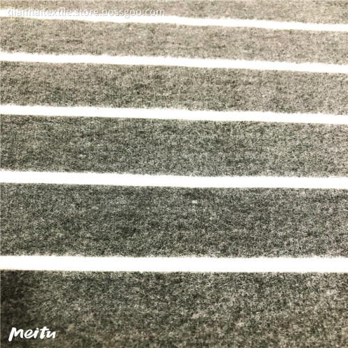 T/R/SPANDEX cashmere print &brushed knitting